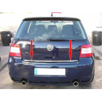 Кромка багажника Volkswagen Golf 4 (нерж)