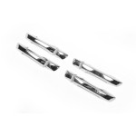 Накладки на ручки Seat Alhambra 2010↗ мм. (4 шт, нерж) Carmos - Турецька сталь