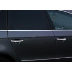 Нижние молдинги стекол Volkswagen Passat B6 2006-2012 гг. (4 шт, нерж.) Carmos - Турецкая сталь