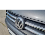 Накладки на решетку Volkswagen Caddy 2015-2020 гг. (2 шт, нерж) Carmos - Турецкая сталь