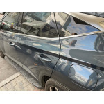 Нижня окантовка вікон Hyundai Tucson NX4 2021↗ мм. (6 шт, нерж)
