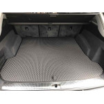 Коврик багажника Audi Q7 2015↗ гг. (EVA, черный) 