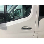 Накладки на ручки Mercedes Sprinter 2018↗ гг. (нерж) 4 шт, Carmos - Турецкая сталь