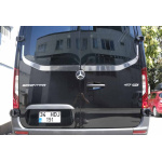 Кромка заднего стекла Carmos Mercedes Sprinter 2018↗ гг. (2 шт, нерж)
