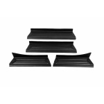 Накладки на внутренние пороги EuroCap Renault Captur 2013-2019 гг. (4 шт, ABS)