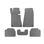 Коврики EVA BMW 5 серия E-34 1988-1995 гг. (SD, Серый)