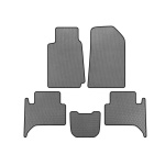 Коврики EVA Chevrolet Trailblazer 2012-2019 гг. (2 ряда, Серый) 