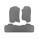 Коврики EVA Шевроле Tahoe 2007-2014 гг. (2 ряда, 2007-2014, Серый) 