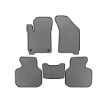 Коврики EVA Dodge Journey 2008- гг. (2011-2020, 7-местный, Серый) 