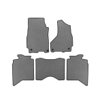 Коврики EVA Dodge RAM (2013+, 5-ти местный, Серый) 