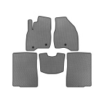 Коврики EVA Ford Explorer 2011-2019 гг. (2015-2017, 2 ряда, 7-местный, Серый)