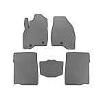 Коврики EVA Ford Explorer 2011-2019 гг. (2017-2019, 2 ряд, 7-местный, Серый)