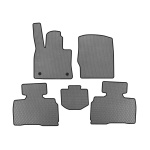 Коврики EVA Ford Explorer 2019- рр. (2 ряда, 7-местный, Серый)