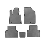 Коврики EVA Hyundai Santa Fe 4 2018-2023 гг. (2018-2020, Серый)