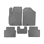 Коврики EVA Hyundai Veloster 2018-2022 гг. (Купе, Серый) 