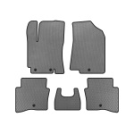 Коврики EVA Kia Rio 2012-2017 гг. (SD, Серый)