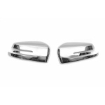 Накладки на зеркала Mercedes S-сlass W221 (2 шт, нерж.)