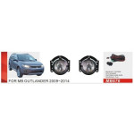 Противотуманки 2009-2012 Mitsubishi Outlander 2006-2012 гг. (2 шт, галоген)