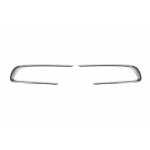 Накладки на противотуманки Fiat Tipo 2016↗ гг. (2 шт, нерж.)