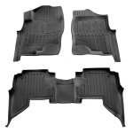 Коврики Stingray 3D Nissan Pathfinder R51 2005-2014 гг. (2005-2010, 3 шт)