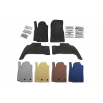 Килимок у багажник Honda FIT/Jazz 2002-2008 рр. (HB, МКПП, До рестайлінгу, Чорний)