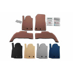 Коврики EVA Seat Leon 1999-2005 гг. (HB, 5-ти дверный/АКПП, Коричневый) 