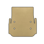 Килимок у багажник EVA V-1 BMW 5 серія E-39 1996-2003 рр. (SD, Бежевий)