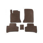 Коврики EVA Mercedes B-class W246 2011-2018 гг. (2014-2018, Electric, Коричневый)