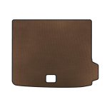 Коврик в багажник BMW X4 F-26 2014-2018 гг. (Коричневый)