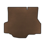 Коврик в багажник Ford Fiesta 2008-2017 гг. (2010-2013, SD, Мексика, Коричневый)