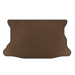Коврик в багажник Honda FIT/Jazz 2002-2008 гг. (2001-2008, HB, Коричневый)