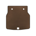 Килимок у багажник Mercedes C-class W203 2000-2007 рр. (2001-2004 р.р., Коричневий)