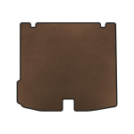 Коврик в багажник BMW X6 F-16 2014-2019 гг. (Коричневый)