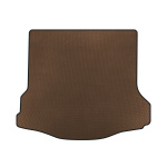 Коврик в багажник Ford Focus III 2011-2017 гг. (2011-2014, SD, США, Коричневый)