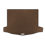 Коврик в багажник Honda Civic хетчбек 2012-2020 гг. (2011-2014, HB, 5-ти дверный, Коричневый)