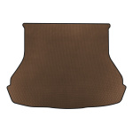 Коврик в багажник Hyundai Elantra (MD/UD) 2011-2015 гг. (2010-2013, SD, Коричневый) 