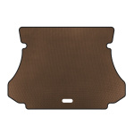 Коврик в багажник Hyundai Santa Fe 1 2000-2006 гг. (Коричневый) 