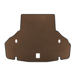 Коврик в багажник Lexus LS 2007-2017 гг. (2007-2009 г.г., SD, Не полный привод, США, Коричневый)