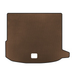 Коврик в багажник Mercedes GLC coupe C253 (2016-2019 г.г., коричневый)