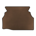 Коврик в багажник Mercedes C-class W203 2000-2007 гг. (Купе, Коричневый)