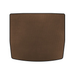 Коврик в багажник Mitsubishi Eclipse Cross (2021+, Коричневый) 