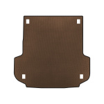 Коврик в багажник Mitsubishi Pajero Sport 2015- гг. (Коричневый) 