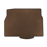Коврик в багажник Opel Astra H 2004-2013 гг. (2007-2013, HB, 5-ти дверный, Коричневый) 