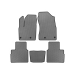 Коврики EVA Nissan X-trail T33/Rogue 2022- гг. (5-местный, Серый)
