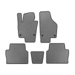 Коврики EVA Seat Alhambra 2010- гг. (2 ряда, Серые)