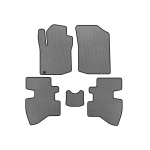 Коврики EVA Toyota Aygo 2007-2014 гг. (2007-2009, HB, 3-дверный, Серый)