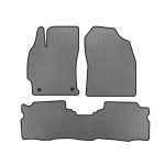 Коврики EVA Toyota Prius 2015-2022 гг. (LB, Гибрид, Серый)