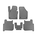 Коврики EVA Volkswagen Touran 2003-2010 гг. (2 ряда, 2006-2010, 7-местный, Серый)