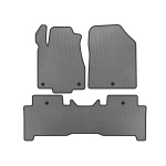 Коврики EVA Acura MDX 2007-2013 гг. (2 ряда, Серые)