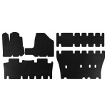 Коврики EVA Toyota Sienna 2003-2009 гг. (3 ряда, черные)